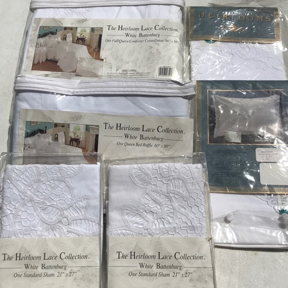 Heirloom Lace Collection Bedding Heirloom Lace Battenburg Queen